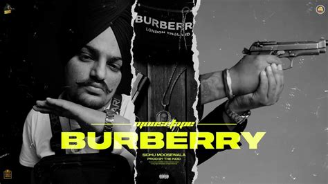 sidhu moose wala burberry bag price|sidhu moose wala moosetape videos.